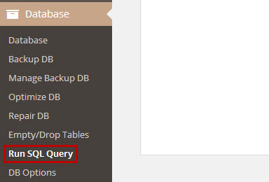 database plugin run sql query